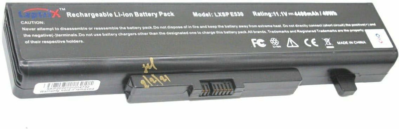 Laptrix B590 E530 E540 Laptop Battery Replacement for 0A36311 Lenovo ThinkPad E430 E431 E435 E440 E445 E531 E535 E545; P/N: 45N1048 45N1049 45N1043 45N1042 6 Cell Laptop Battery