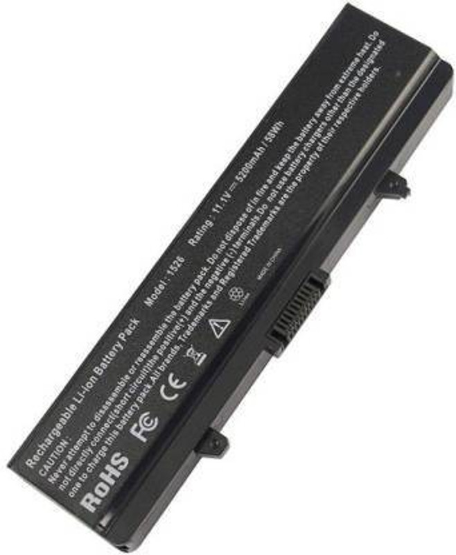 LAPCARE LAPTOP BATTERY FOR DELL Inspiron 15 • Inspiron 1525 • Inspiron 1526 • Inspiron 1545 • Inspiron 1545N • Inspiron 1546 • Inspiron 1546N • Vostro 500. 6 Cell Laptop Battery
