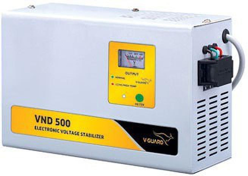 V-Guard VND 500 AC "DURABLE & TOP QUALITY" Voltage Stabilizer(White)