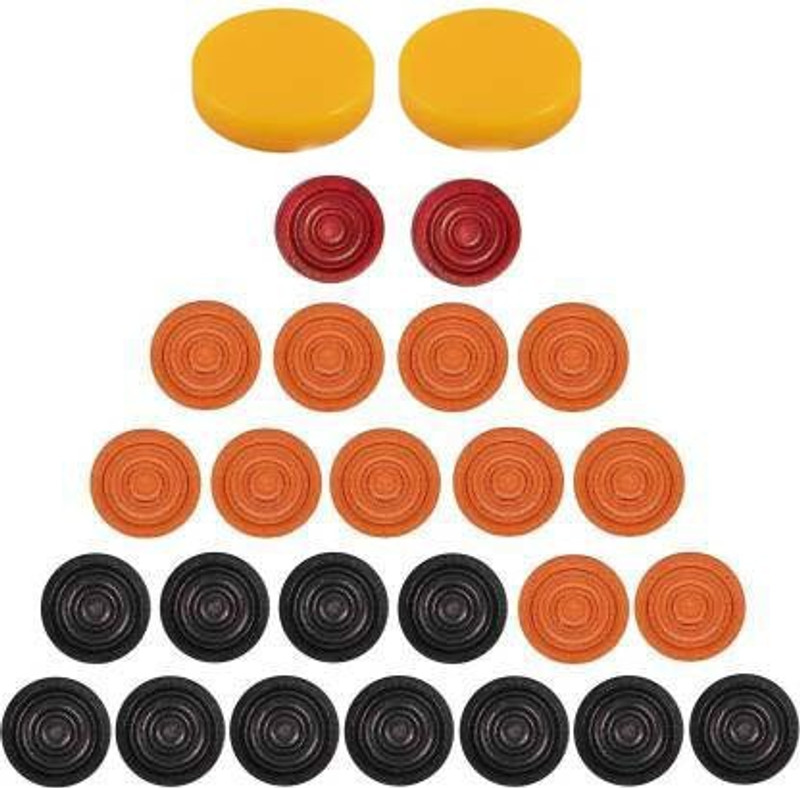 SPORTSHOLIC NWWDNCRMMN2STR1DSC Carrom Pawns(Pack of 24)