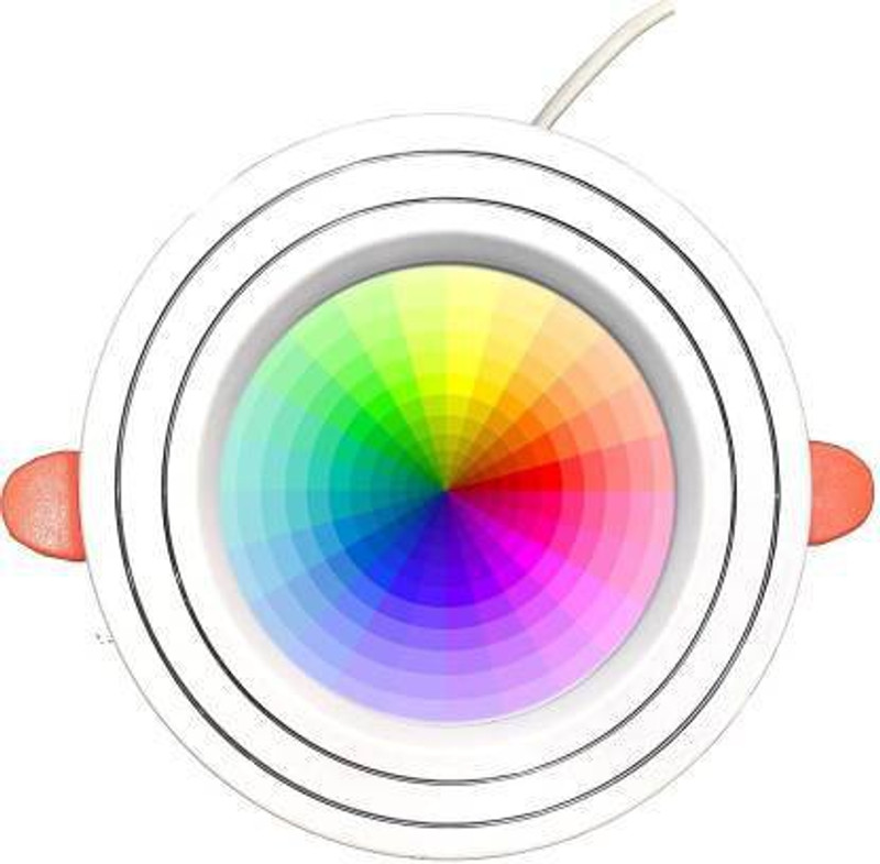 Brightstar 7 COLOUR IN 1 CEILING LIGHT Recessed Ceiling Lamp Recessed Ceiling Light Ceiling Lamp(Multicolor)