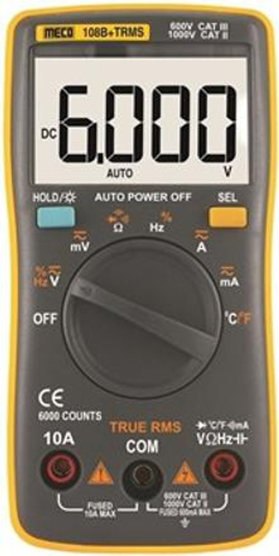 Meco 108 B+ DIGITAL MULTIMETER Digital Multimeter(6000 Counts)
