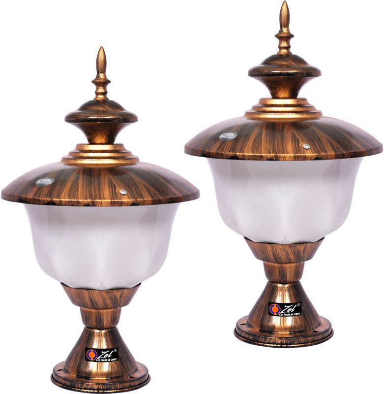 OZEL OZ-TITAN-GLD-ANTQ_PK01 Gate Light Outdoor Lamp(Clear)
