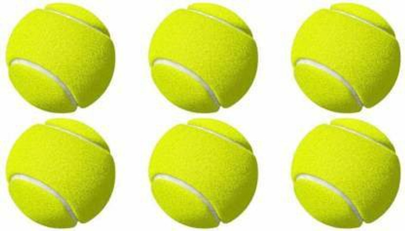 MINESFIT tennis ball pack of 6 Tennis Ball(Standard, Pack of 6)
