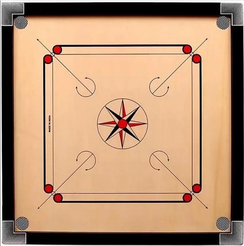 Digihub Carrom 20" -01 50.8 cm Carrom Board(Multicolor)