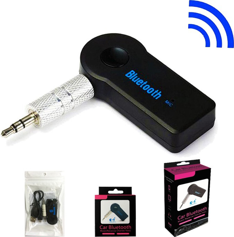 RPMSD v4.1 Car Bluetooth Device with Audio Receiver, 3.5mm Connector(Black)