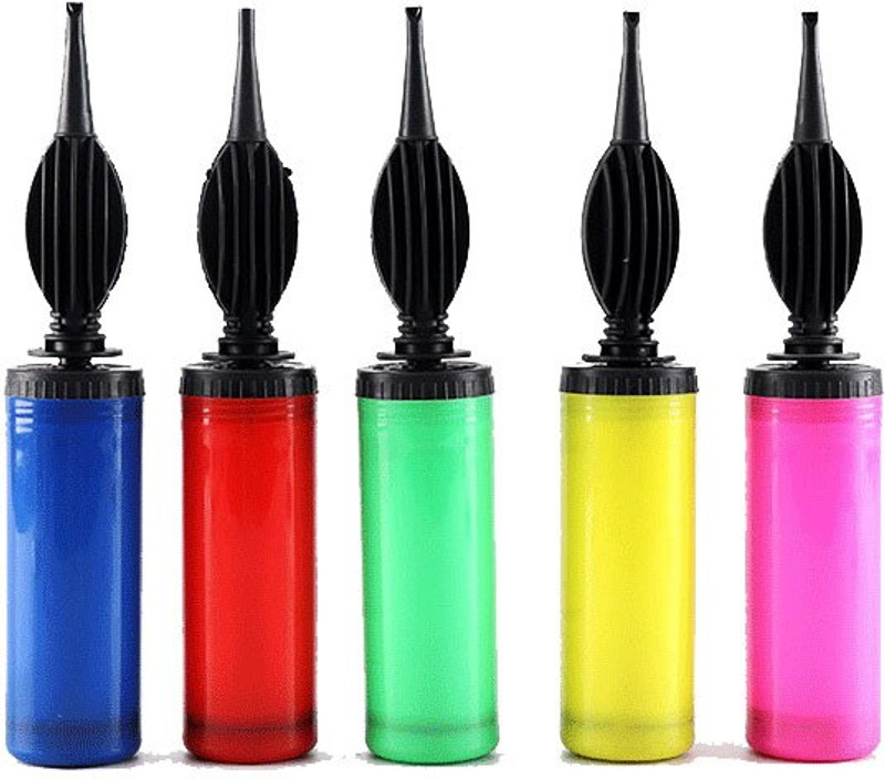 Shanaya Manual Balloon Blower Inflator Air Pump Balloon Pump Combo Balloon Pump(Multicolor)