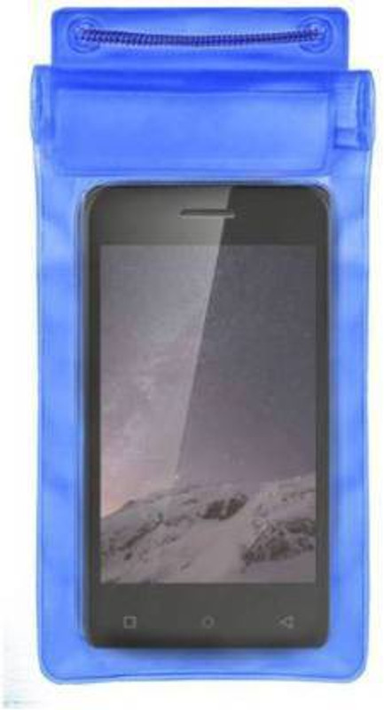Wiofy Pouch for MOBILE(Blue, Waterproof, Pack of: 1)