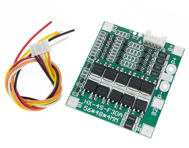 electrolight Li-ion Battery 18650 Charger Protection Board PCB 14.8v 4 Cell. Multipurpose Controller
