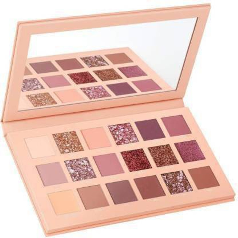 Mastadi BEAUTY COLOR THE NUDE EYESHADOW PALETTE (NUDE, GLITTER, MALTICOLOR) 20 g(MULTI)