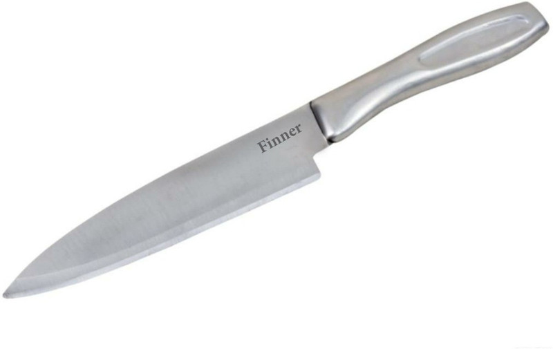 Finner 1 Pc Stainless Steel Knife Stainless Steel Chopper with Chef Knives/Chopping Knife for Kitchen/Knife Set for Kitchen/Chopper Knife for Kitchen/Cleaver Knife/Meat Knife for Kitchen use (2in1 Knife) Stainless Steel Knife (Pack of 1)