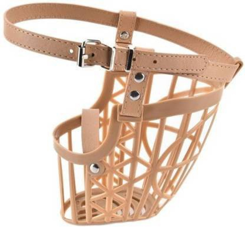 AKSHAT ENTERPRISES Medium Other Dog Muzzle(Brown)