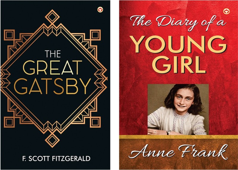 The Great Gatsby+The Diary Of A Young Girl(Paperback, F. Scott Fitzgerald+Frank, Anne)