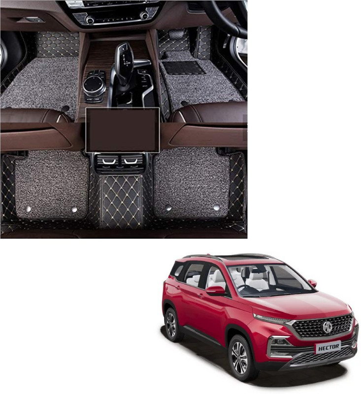 Drizon Leatherite 7D Mat For MG Hector(Black)
