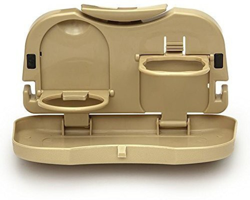 CPEX Car Travel Plastic Foldable Meal Drink Cup Tray Holder Mini Dining Table Cup Holder Tray Table