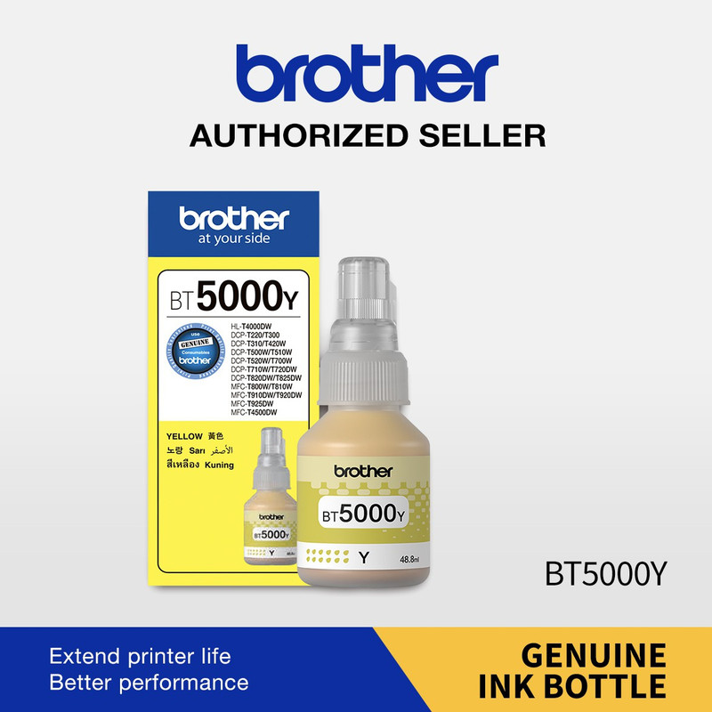 brother BT5000M for DCP-T226/DCP-T426W/DCP-T525W/DCP-T820DW Magenta Ink Bottle