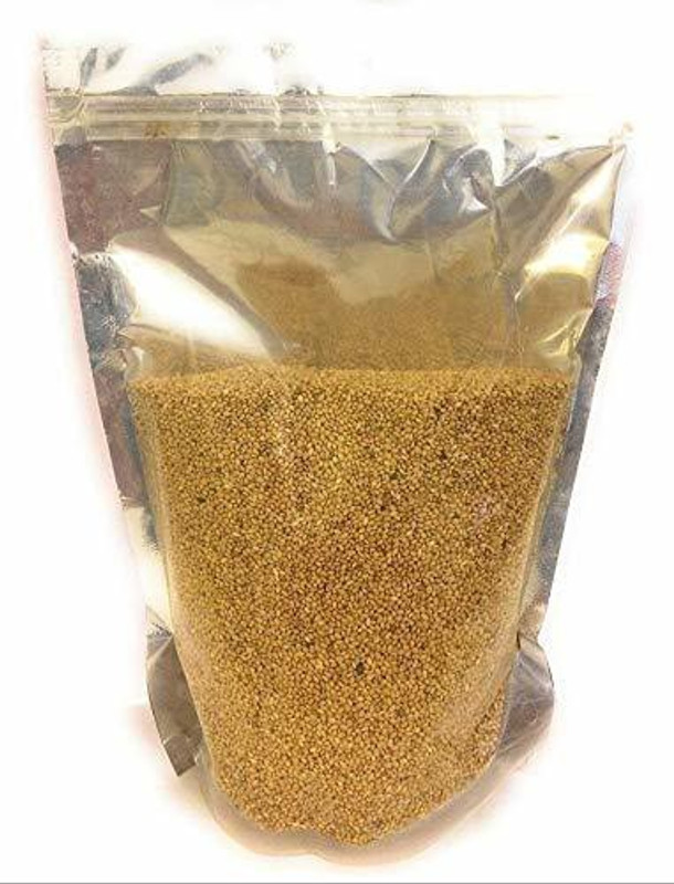 PETBUDDIES WORLD Small Size Kangni Seeds Bird Food Fruit 3 kg Dry Adult, Senior, Young Bird Food