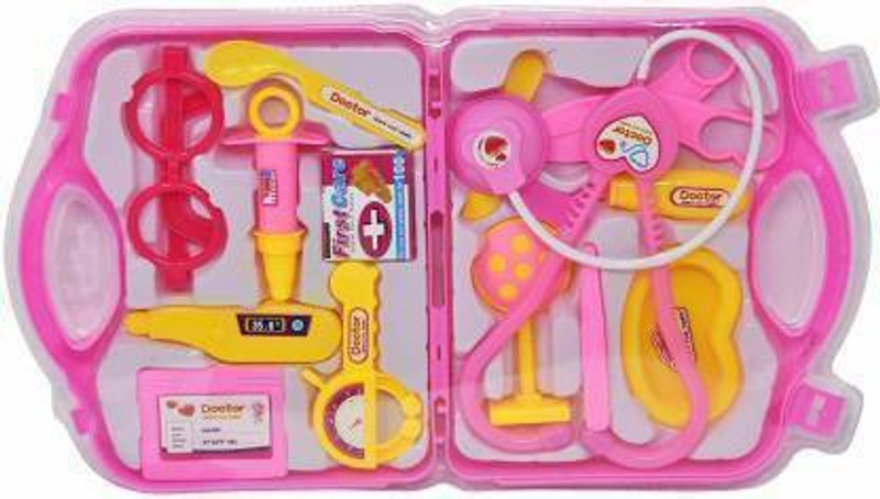NV COLLECTION Role Play Kids Doctor Kit with Medical Carry case