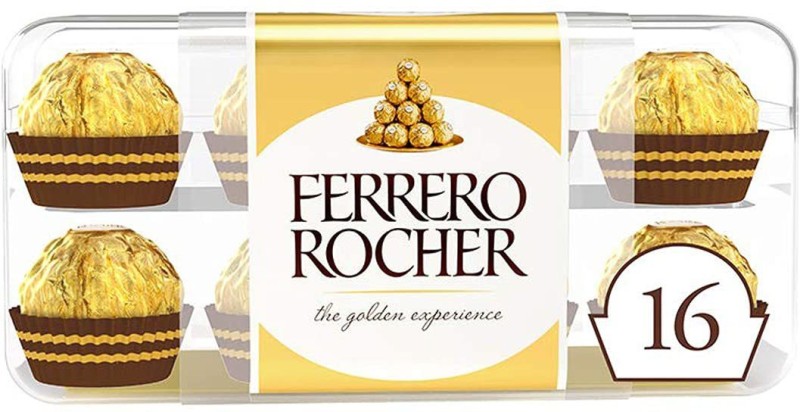 FERRERO ROCHER T16 Chocolates Imported 200 gms Bars(200 g)