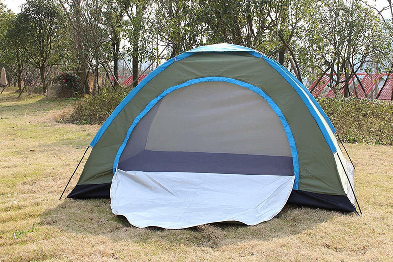 DEVICE Camping Portable Dome Tent Waterproof with Bag (Multicolour, 5-6 Person) Tent - For 6 PERSON TENT(Multicolor)