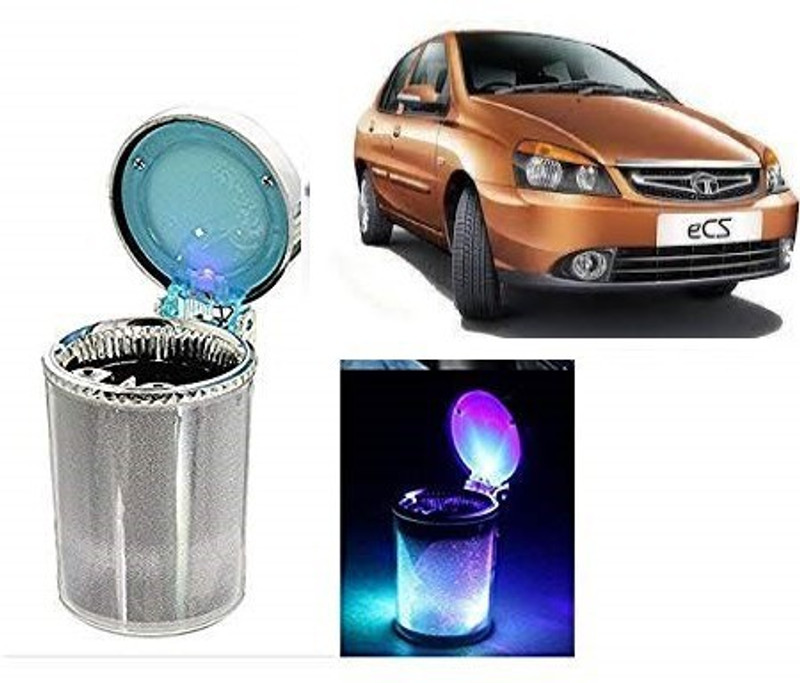 Autovea Tata Indigo CS Silver Plastic Ashtray(Pack of 1)