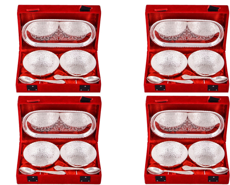 Shahi Durbar Bowl Serving Set(Pack of 8)