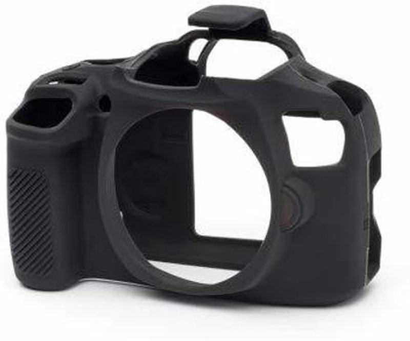 Breuk Protective Silicon Camera Cover for Canon 1300d  Camera Bag(Black)