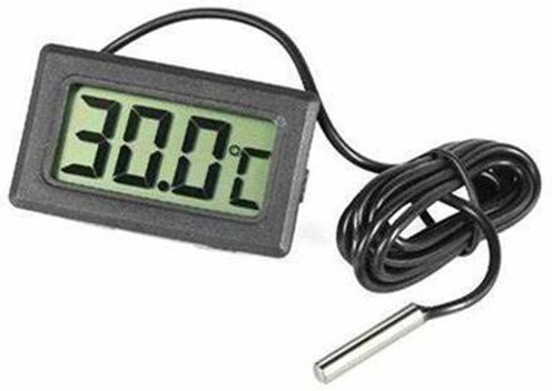 Qualigen IN1 Digital hygro Kitchen Fridge Freezer Touch Free Kitchen Thermometer