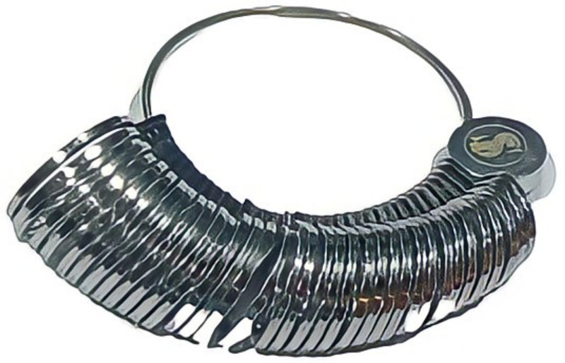 SJT 8 cm Ring Sizing Stick(Steel)