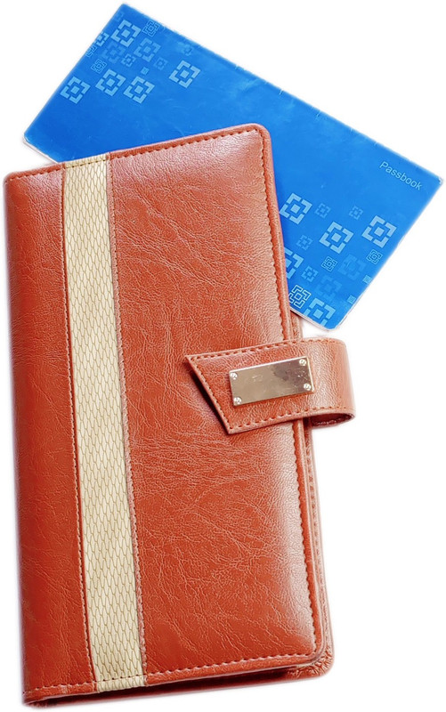 kittu Cheque book holder and lots more(Tan)