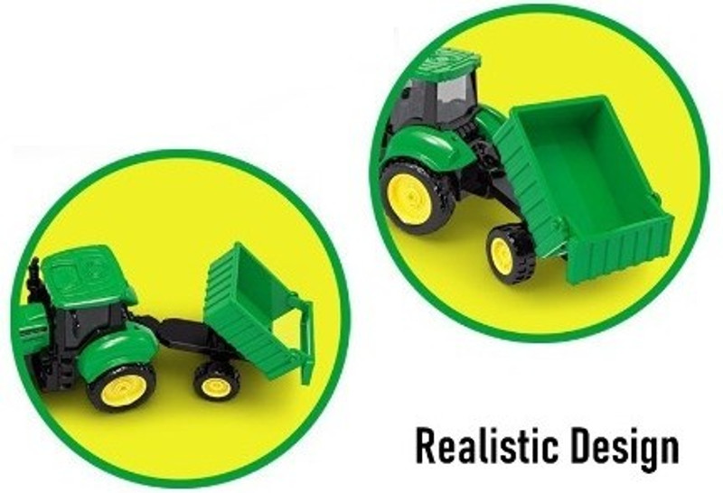 Globular Unbreakable Engineering Set Trailer Set Pretend Play Toys(Multicolor, Pack of: 1)