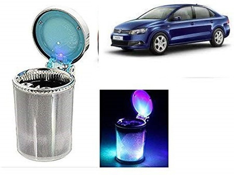 Autovea Volkswagen Vento (2010-2016) Silver Plastic Ashtray(Pack of 1)