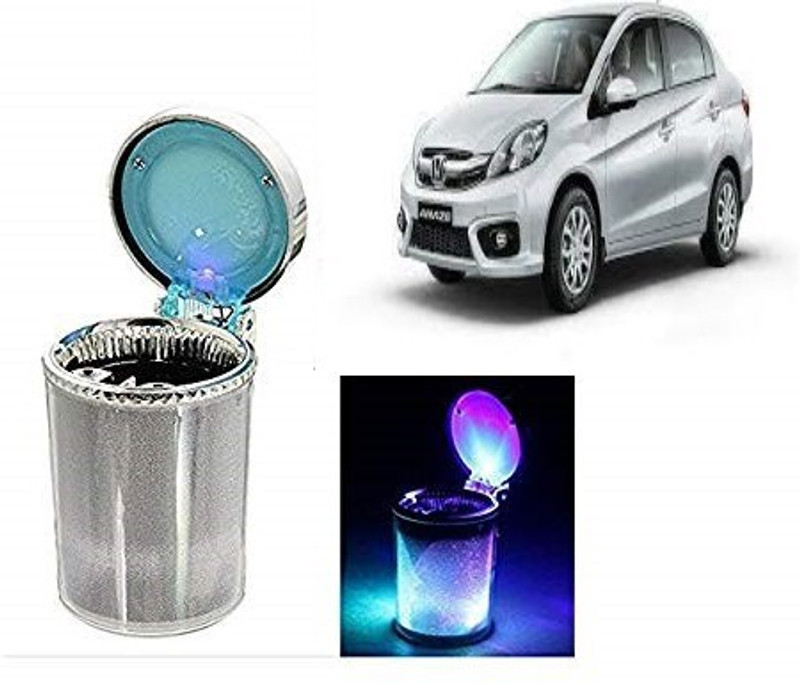 Autovea Honda Amaze Silver Plastic Ashtray(Pack of 1)