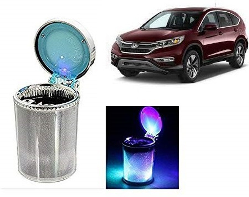 Autovea Honda CRV (2003-2015) Silver Plastic Ashtray(Pack of 1)