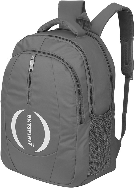 sky spirit super Lightweight fabric travel backpack for men and women Rucksack  - 30 L(Grey)