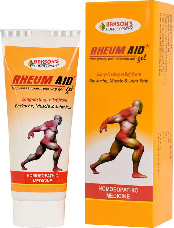 Bakson's Homoeopathy Rheum Aid Gel(60 g)