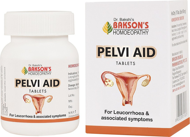 Bakson's Homoeopathy Pelvi Aid Tablets(75 Units)