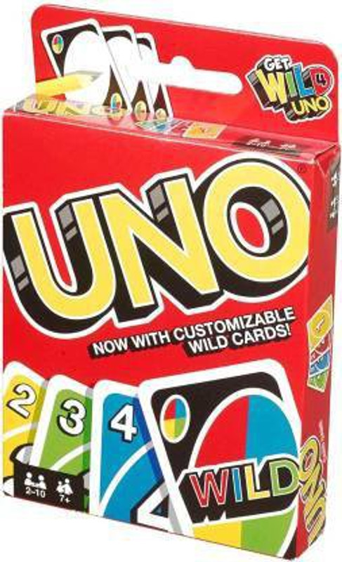 NIKS UNO Card Games Fast Fun FAMILY CARD GAME COMPLETE PACK OF 1(Red)