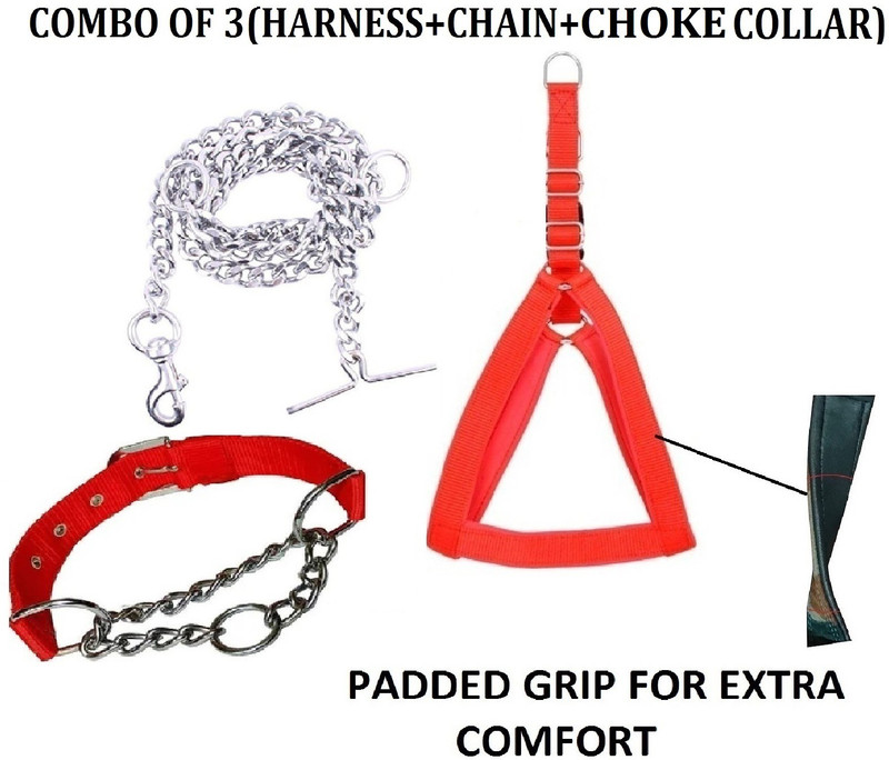 Hachiko Dog Collar & Leash(Small, Red)