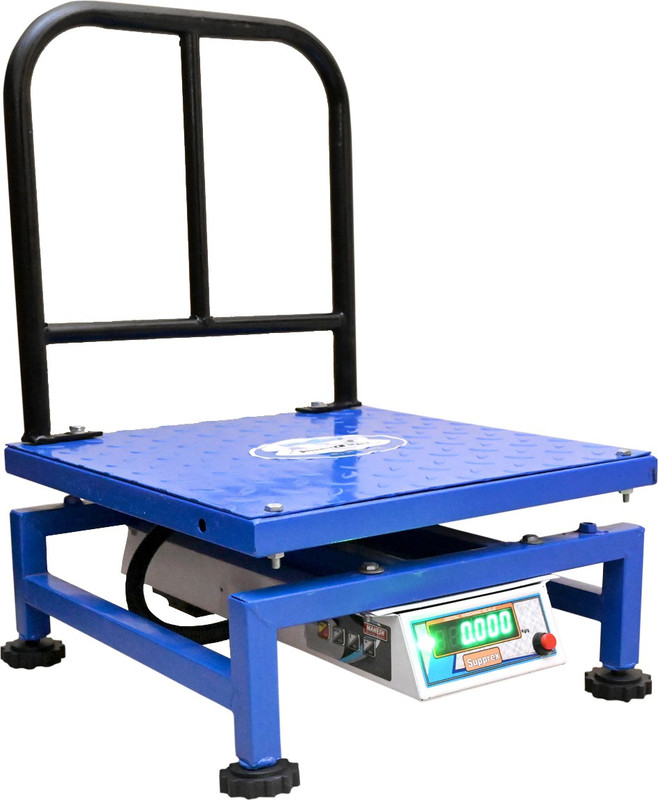 Supprex 150KG Capacity x 5 gram Accuracy Chicken 16x16 Inches PAN Weight Machine Double Size Display With Heavy Mild Steel Body and Rechargeable Battery Weighing Scale(Blue) Supprex 150KG Capacity x 5 gram Accuracy Chicken 16x16 Inches PAN Weight Machine Double Size Display With Heavy Mild Steel Body and Rechargeable Battery Weighing Scale(Blue)