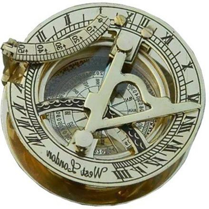 Stark Export House STA-76 Compass(Gold)