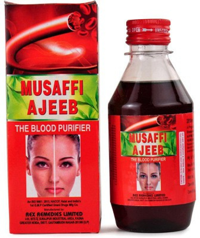 Rex Remedies Musaffi Ajeeb (200ml) (Pack Of 2)(Pack of 2, 400 ml)