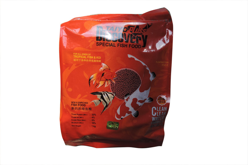 Taiyo Pluss Special Fish Food 1.2mm 1kg Pouch 0.5 kg Dry New Born Fish Food