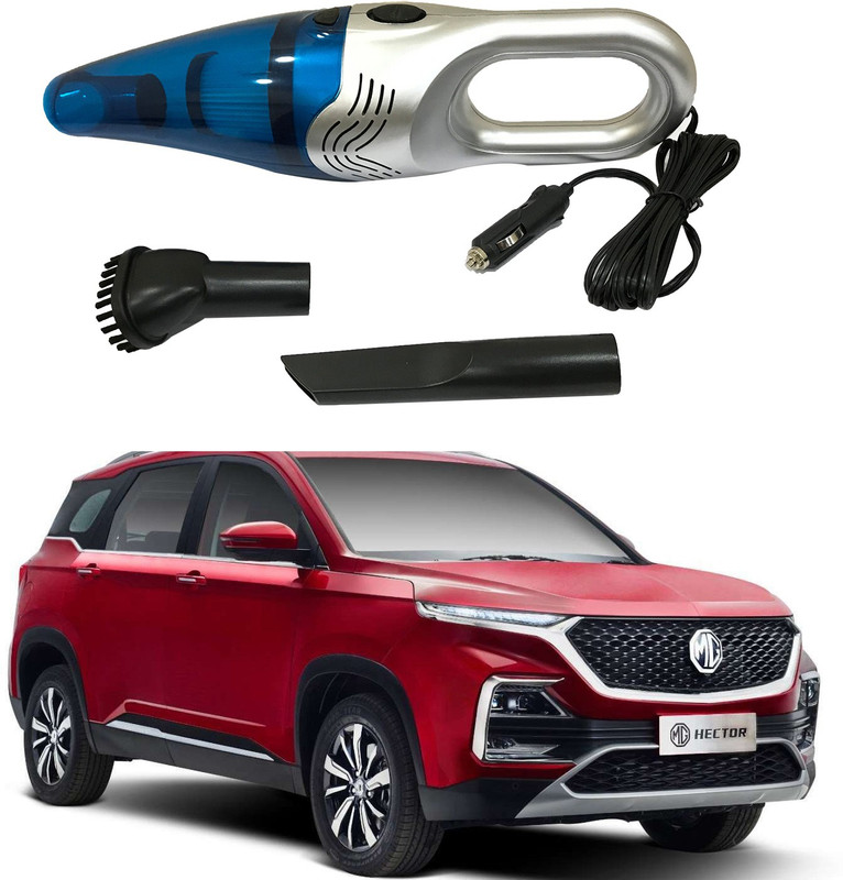 Oshotto 3500PA 12V 100W Portable Car Vacuum Cleaner Compatible with MG Hector Car Vacuum Cleaner(Silver)
