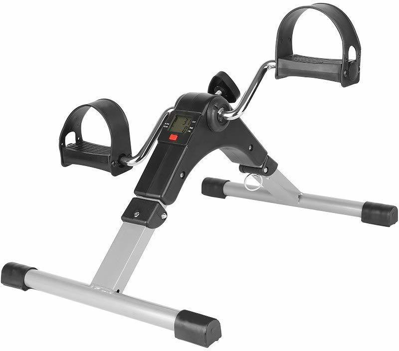 VALORACE Mini Fitness Cycle Pedal Bike Gym Machine with Digital Display for Men Women Mini Pedal Exerciser Cycle