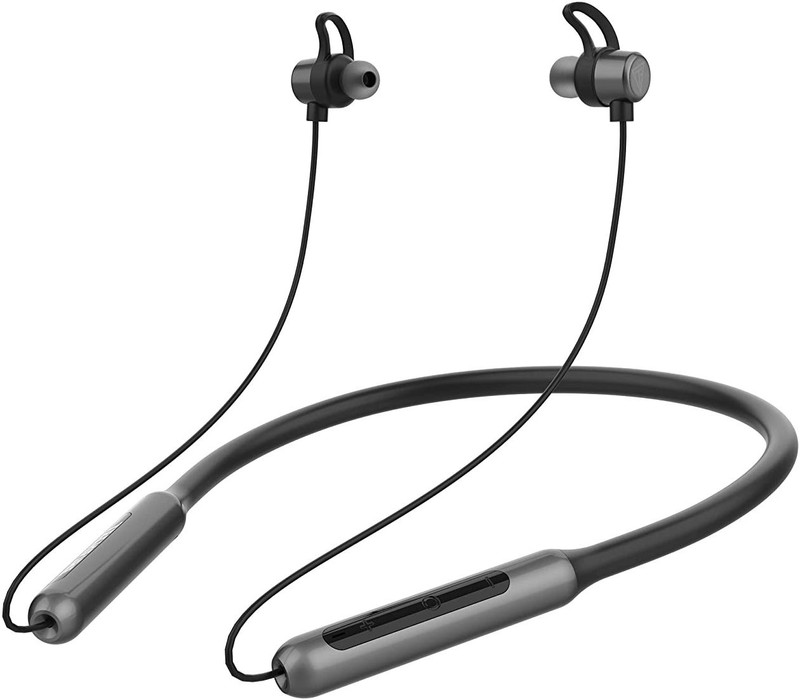 Grostar Neckband Earphone Bluetooth 5.0 Wireless Headphones MP3 player MP3 Player(Grey, 0 Display)