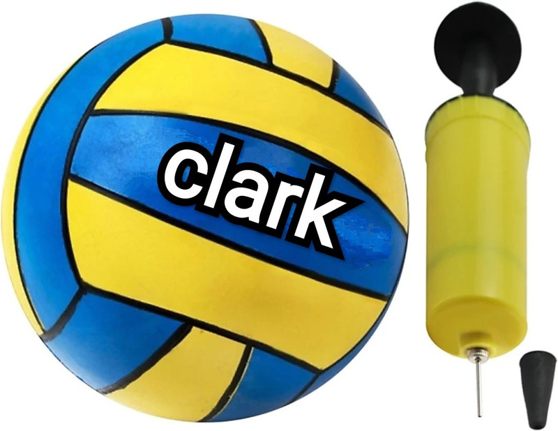 clark Classy volley best qality volleyball with pump Volleyball - Size: 4(Standard, Pack of 2)