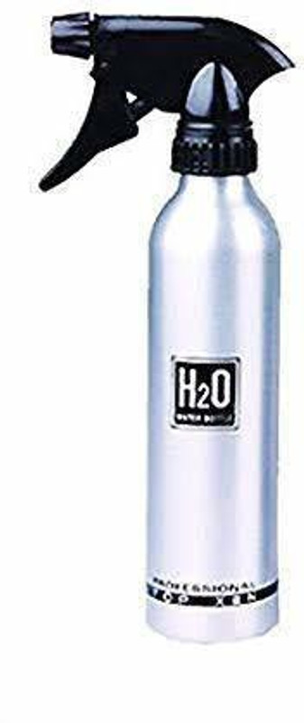 AKHAND SALES Hair Salon Spray ABS H2O Parlor Salon 250 ml Steel Spray Bottle(Pack of 1, Silver)