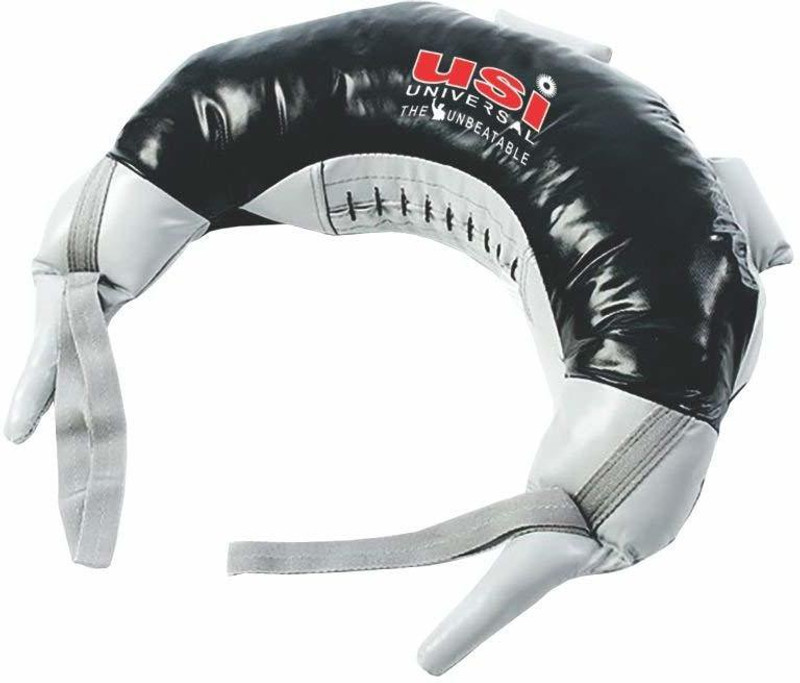 USI UNIVERSAL Waist Bag , Heavy Nylon Banana Bag/Strength Bulgarian Bag Body Workout Bag Grey Bulgarian Bag/Power Bag/Sand Bag(20 kg)