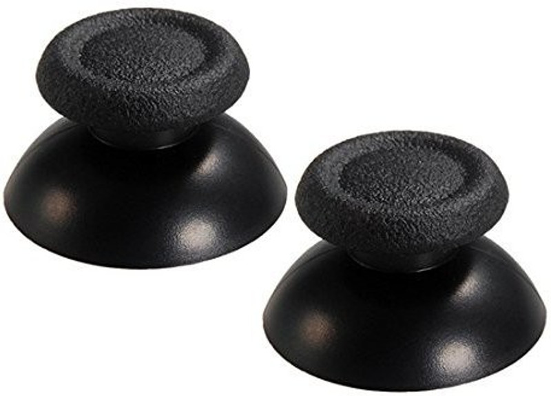 Tech Aura Replacement Analog Joystick Cap for PS4 Wireless Controller  Gaming Accessory Kit(Black, For PS4)